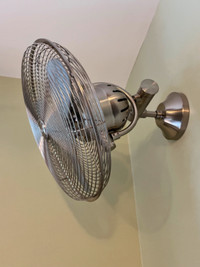 Stainless Steel Wall Fan (Hard Wired)