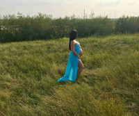 One size maternity photo shoot dress 