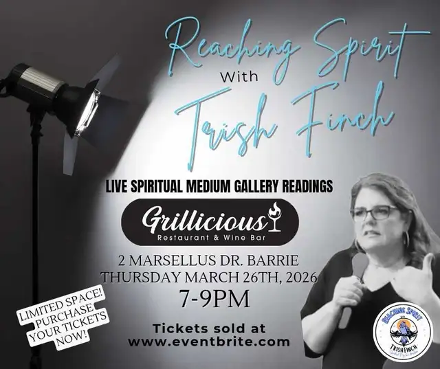 A Night of Connection with Medium Trish Finch in Events in Barrie - Image 2