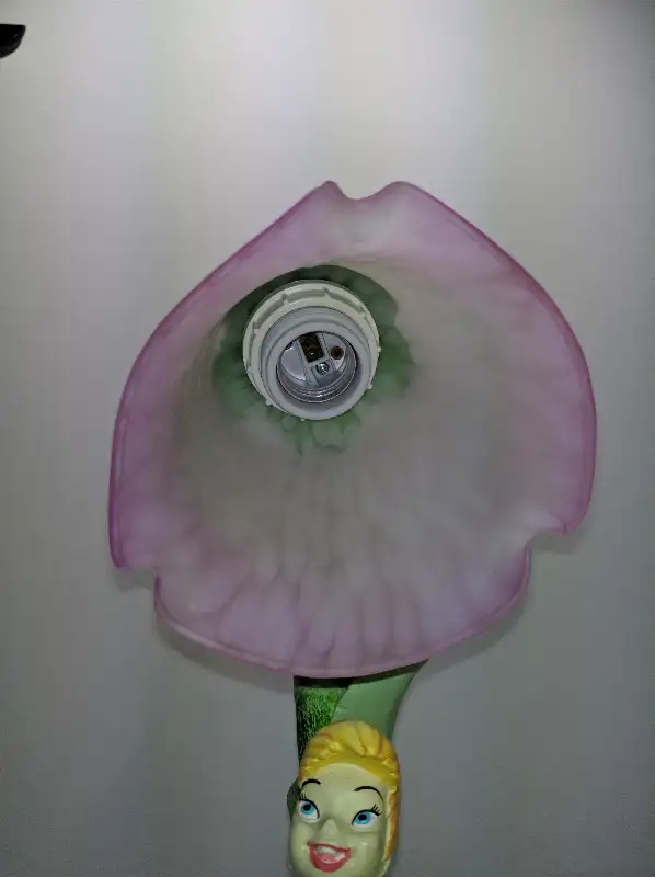 Disney Tinker Bell Lamp Hampton Bay 2004 in Indoor Lighting & Fans in Oakville / Halton Region - Image 7