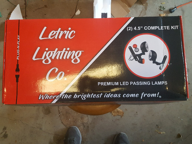 Letric Lighting Co. 4.5" LED Halo Fog/Passing Lights in Other in Brantford