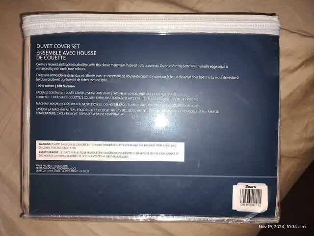 twin duvet cover in Bedding in Oakville / Halton Region - Image 7