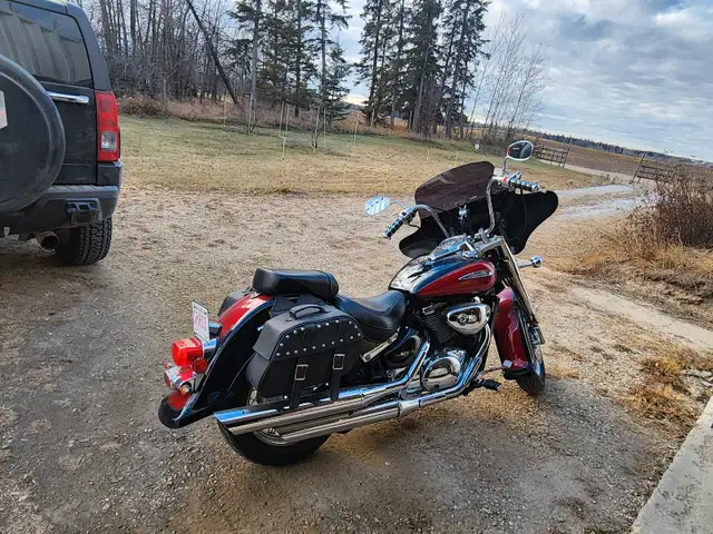 01 suzuki vl800 in Street, Cruisers & Choppers in Edmonton - Image 5