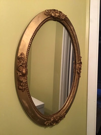 miroir dorée 