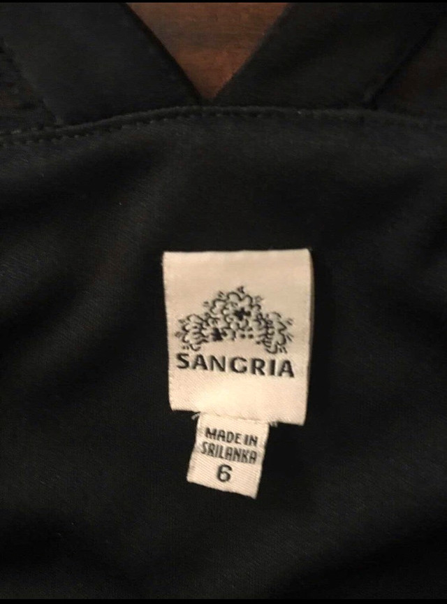 Sangria black sleeveless cocktail dress - size 6 in Women's - Dresses & Skirts in Oshawa / Durham Region - Image 2