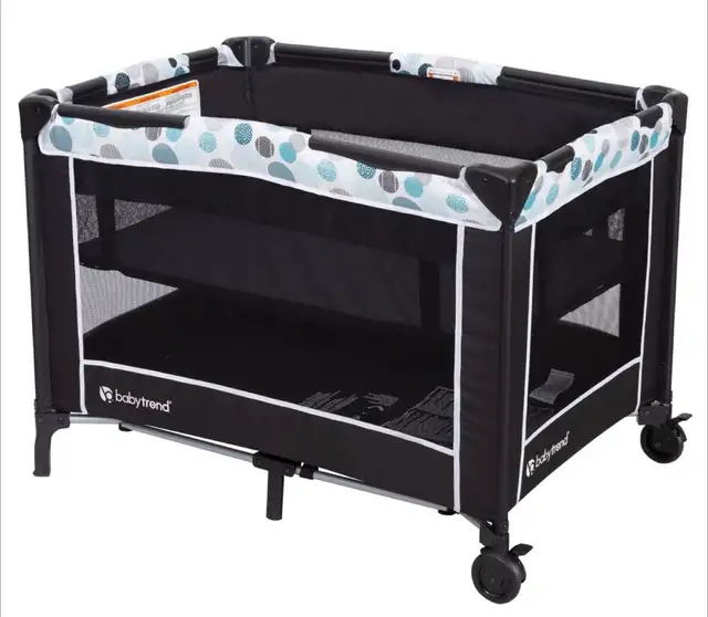 Baby Trend Playard (matrass included) a used 2 times only in Playpens, Swings & Saucers in City of Toronto - Image 2