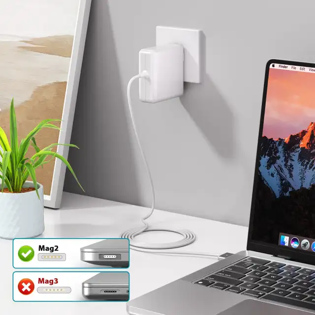 45W MagSafe 2 Compatible Charger for MacBook Air | T-Tip | Facto in Laptop Accessories in City of Toronto - Image 6