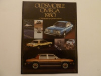 Brochure Auto Oldsmobile Omega 1980