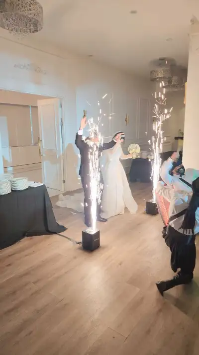 Make your event special with Sparkles and dry ice fog Call 416-845-5767
