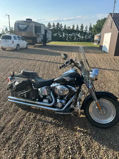 2002 Harley Davidson Fat Boy Call Pius for more information 306-915-7115