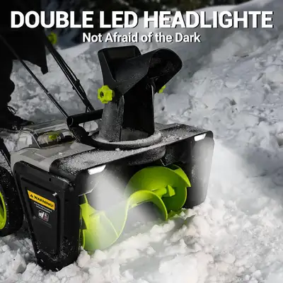 DEKOPRO 40V Cordless Snow Blower, 20-Inch Electric Thrower with, View more