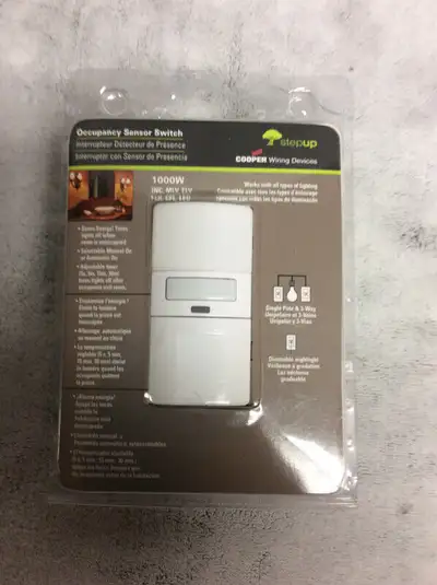 Step up Occupancy Sensor Switch, View more