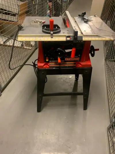 Craftsman Portable Tsble Saw with stand, View more