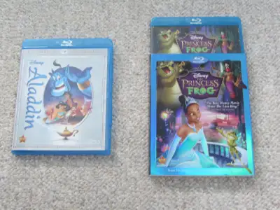 Disney's Aladdin or The Princess And The Frog on Blu-Ray, View more