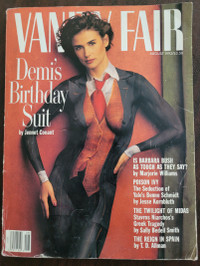 Vanity Fair Magazine- Iconic nude Demi Moore cover