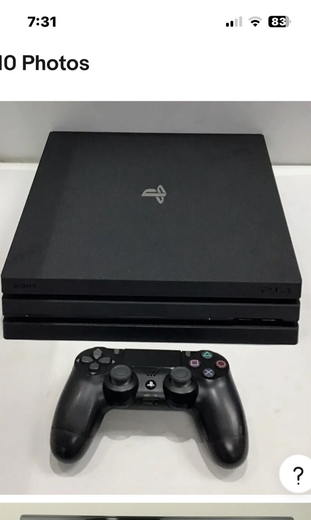 Ps4 pro 1 TB  in Sony Playstation 4 in Thunder Bay