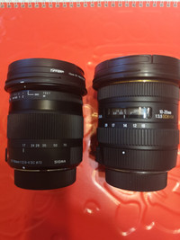 Sigma lenses for Nikon