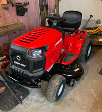Lawn tractor only needs battery 
