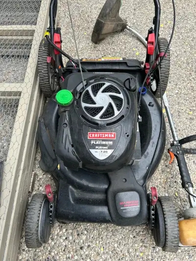 craftsman Platinum Lawnmower full part out, View more
