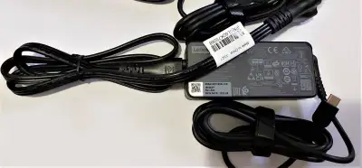 Genuine Lenovo 45, 65 W USB-C Power Adapter /charger, View more
