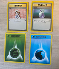 Pokémon Base Set cards from 1999