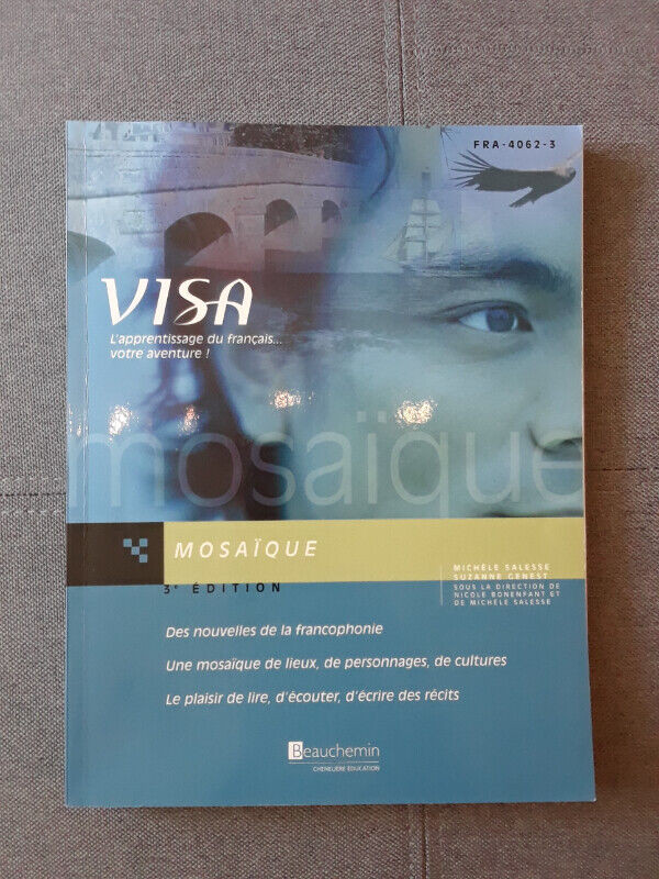 Visa (français école des adultes sec. 4 sigle Fra-4062-3) dans Manuels  à Saguenay