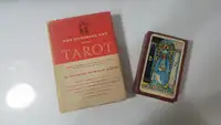 Livre/book '' 'The Pictorial Key to the Tarot'' et cartes/cards