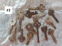 Antique & Vintage Key lots