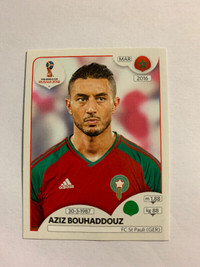 2018 PANINI FIFA WORLD CUP RUSSIA A. BOUHADDOUZ #170 MOROCCO