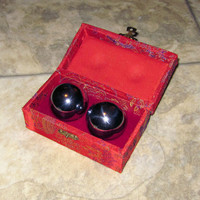 Chinese Baoding therapy / relaxing balls, stainless
