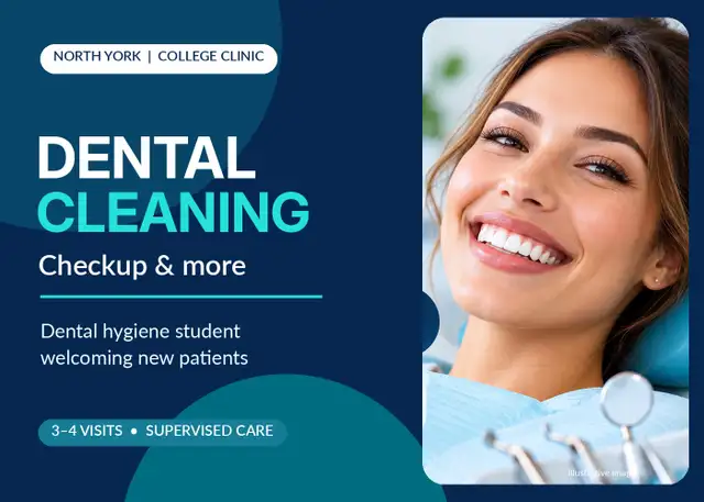  Dental Cleaning & Checkup – North York College Clinic