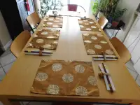 Place Settings with Chopsticks and Napkins- Brand New
