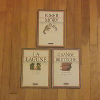 3 livre:$1.25 chacun. TOBERMORY-LA LAGUNE-LA GRANDE... 9 ans &+.