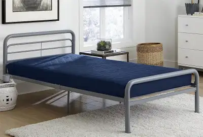 The DHP Value 6 inch Twin Polyester Filled Quilted Top Mattress is a soft, versatile, and functional...