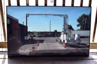 Large Framed Trucking Photo - border crossing