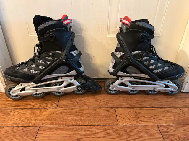 Patins à roulette Rollerblade aero7 alu 9.5us inline skates in Skates & Blades in City of Montréal - Image 3