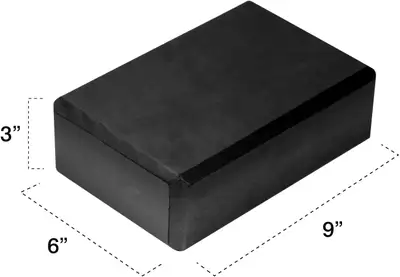 Yoga Kneeling Pad (2-Pack) - Black - Great Shape, View more