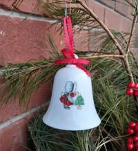 Hallmark 1988 Sister Fine Porcelain Bell Keepsake Ornament
