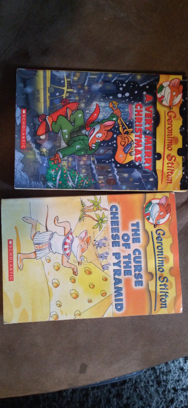 Children's books  Geronimo Stilton #35 and #2 in Children & Young Adult in Oshawa / Durham Region