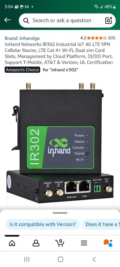Industrial cellular router, View more