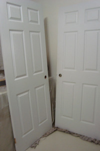 Two (2) Interior Doors - 80"x32"  (One Left - One Right)