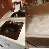 Re-Glazing Bathtubs Countertops Kitchen Cabinets Tiles Showers