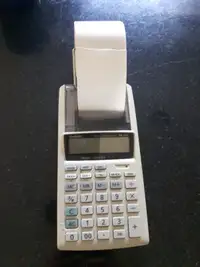 Vintage Casio (HR-8TE) Tax & Exchange Printing Calculator w/ Pap