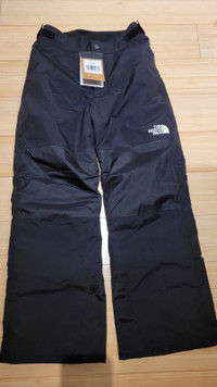 BRAND NEW North Face Freedom Winter Snow Pants - Boys - Black