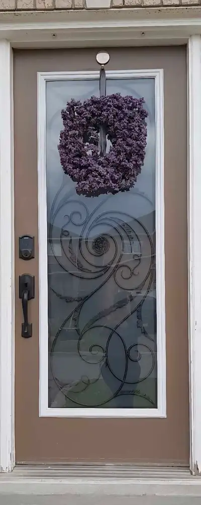 Wrought Iron Door Insert, View more