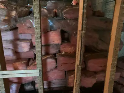 Anyone in need of used pink insulation? In process of renovating and switching to spray foam insulat...