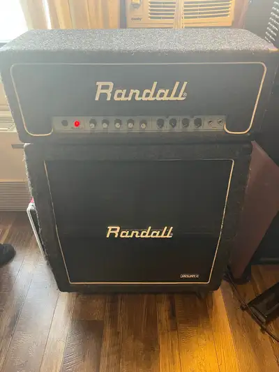 1980s Randall RG80es + Jt 212 Cab, View more