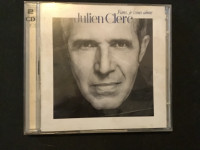 (2) deux CD’s Julien Clerc “Fans, je vous aime” compilation