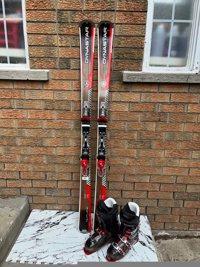 166 Dynostar ski with boots  in Ski in Markham / York Region - Image 3