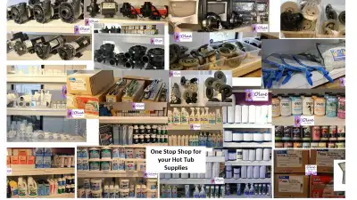 Hot Tub Supplies -Pumps|Chemicals|Parts, View more